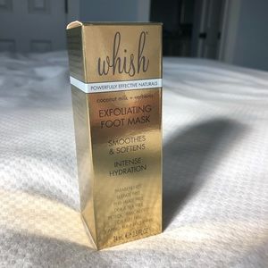 NWT Whish Exfoliating Foot Mask